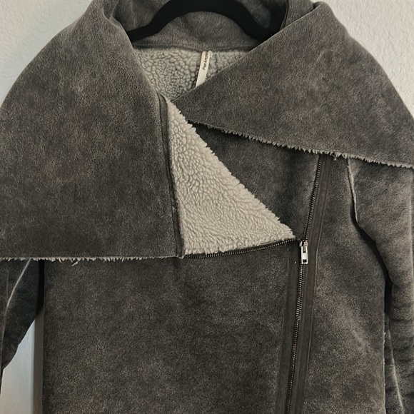 PierAntonio Gaspari Italy super cozy fleece coat 42 - Picture 3 of 16